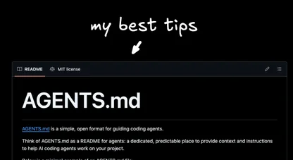 Improve your AI code output with AGENTS.md (+ my best tips)