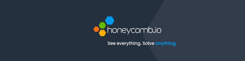 Honeycomb logo with a colorful hexagonal icon and the tagline See everything. Solve anything.
