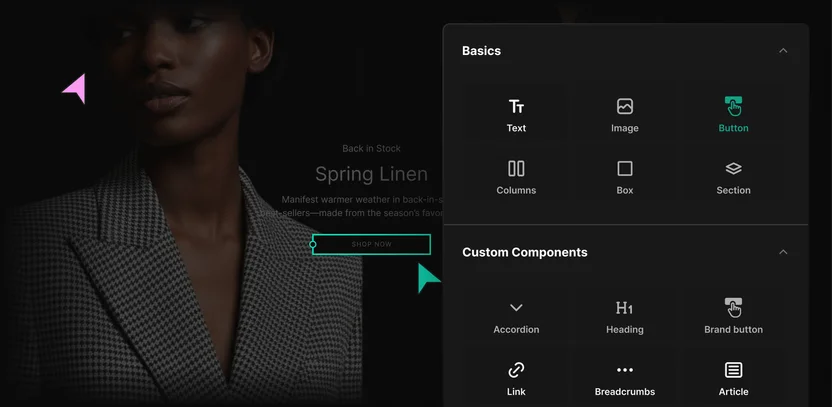 Reusable content models powering multiple channels