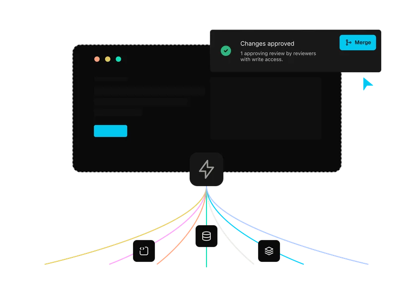 Codebase view of a connected prototype