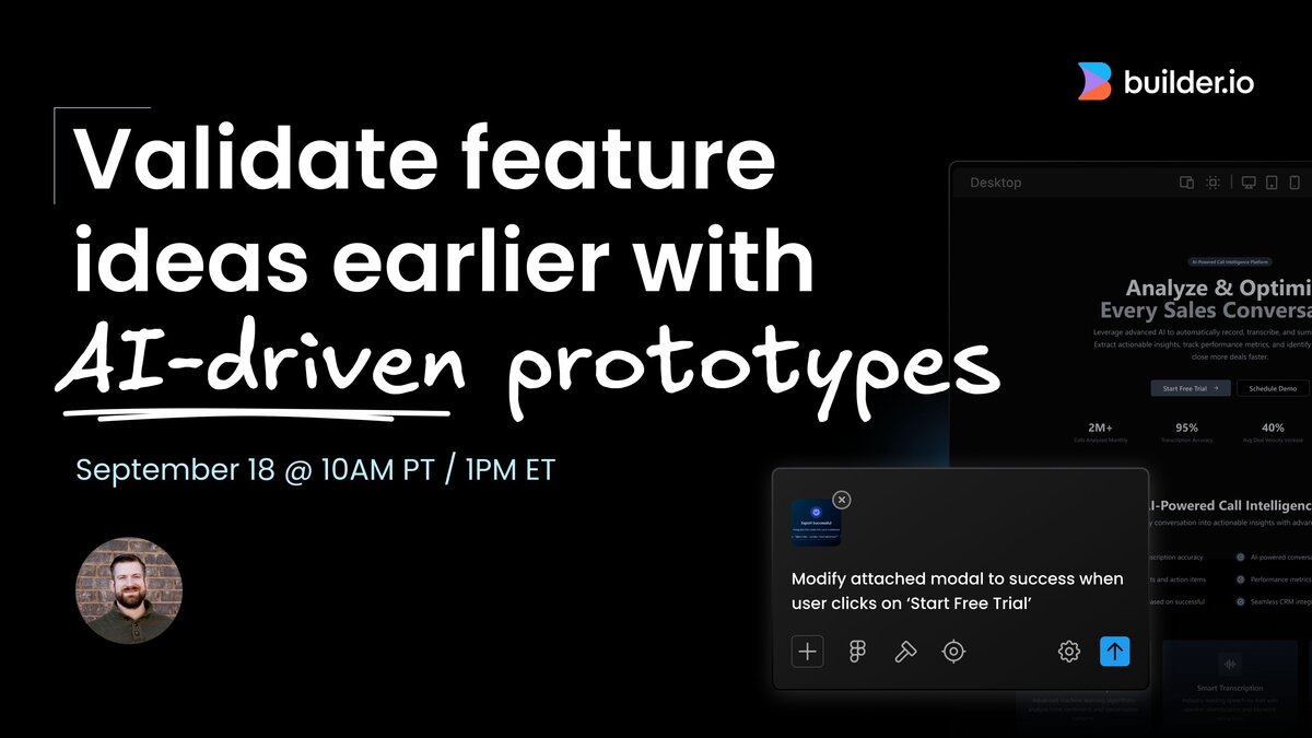 Validate feature ideas earlier with AI prototypes