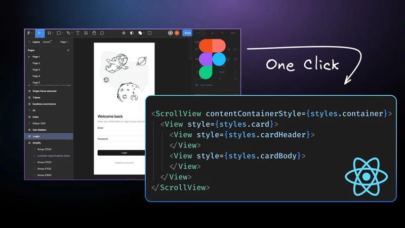 Figma to React Native: Convert designs to clean code in a click