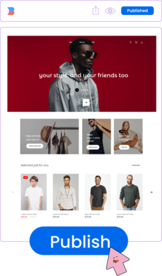 One-click publishing