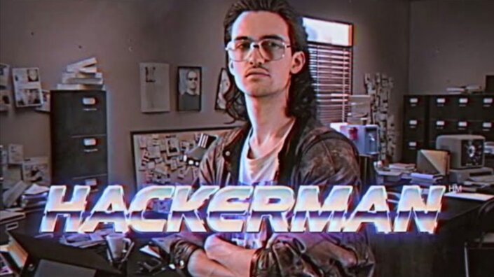 A meme of "Hackerman"