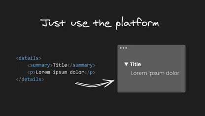 Unleash the Power of the Platform with These HTML Tags