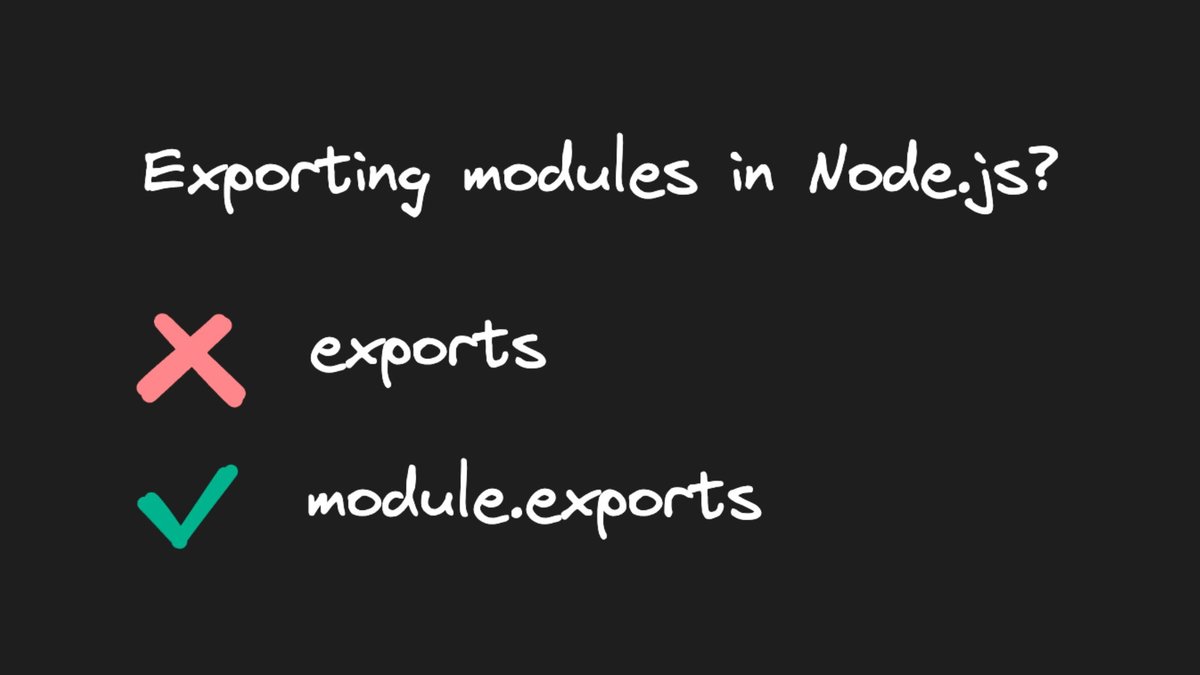 Node.js module.exports vs. exports: The Right Choice