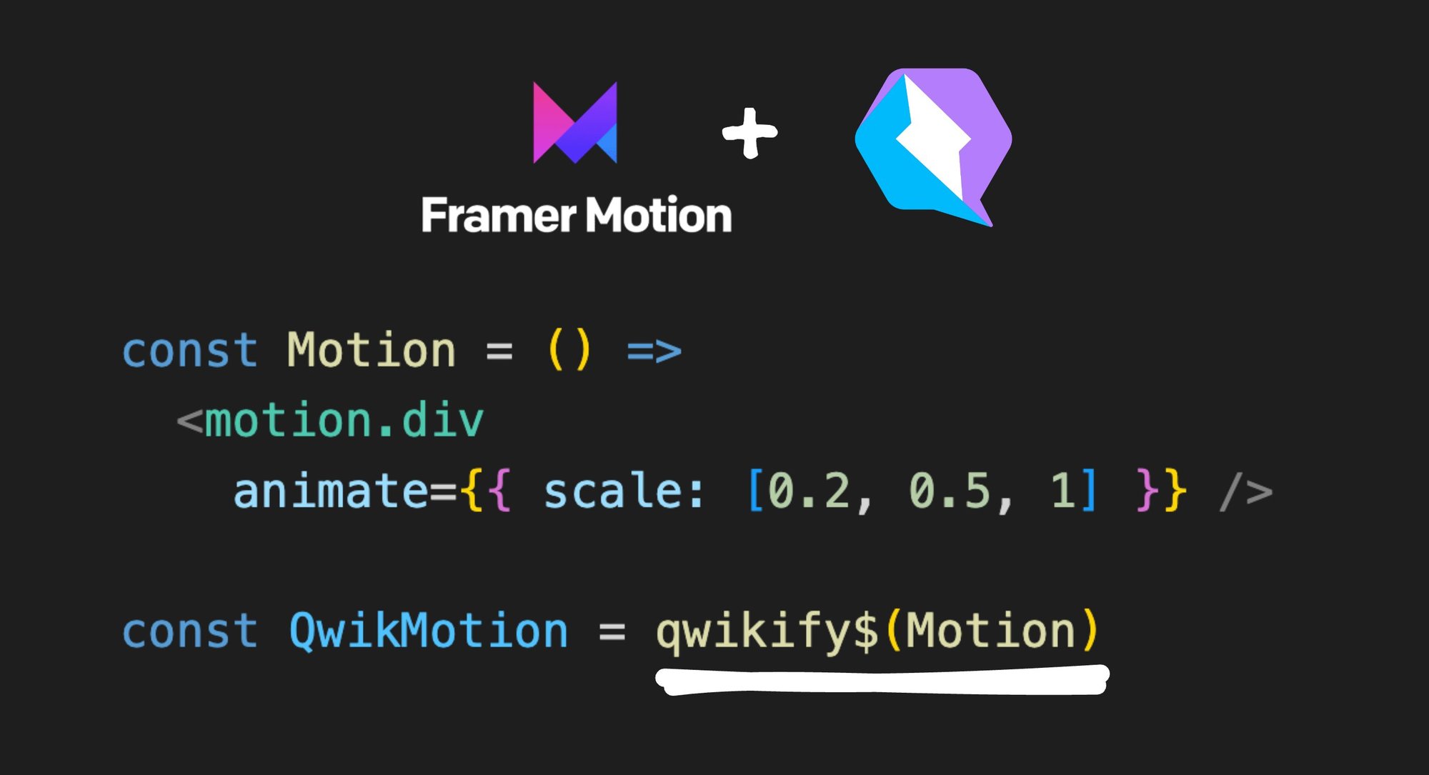 Building Framer Motion Animations with Qwik