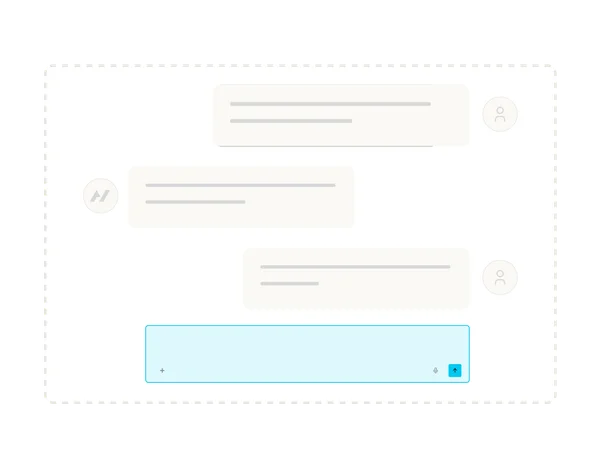 Chat app screenshot