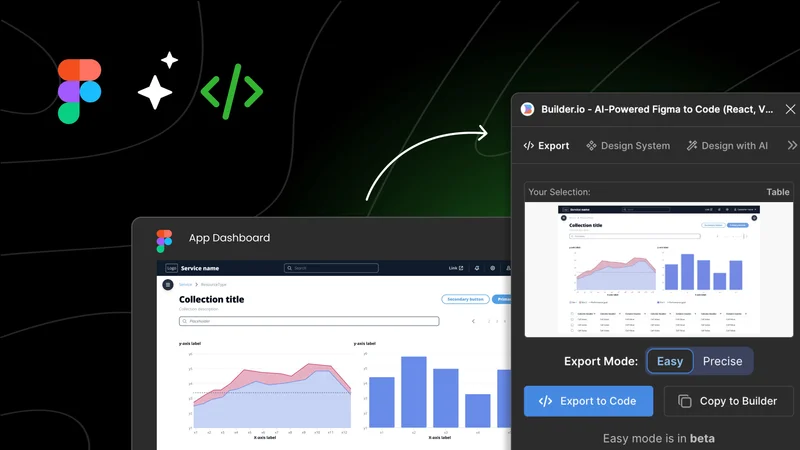 How to build an app dashboard with AI-powered Figma-to-code