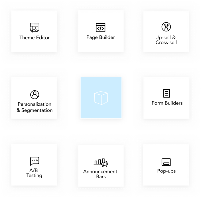 Builder Theme Studio features for Shopify storefronts