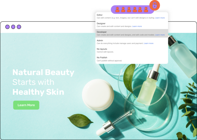 Roles and Permission Management