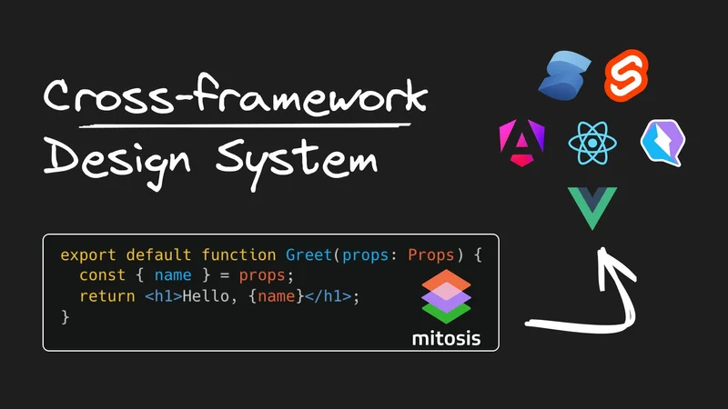 Getting Started with Mitosis: Creating a Cross-Framework Design System