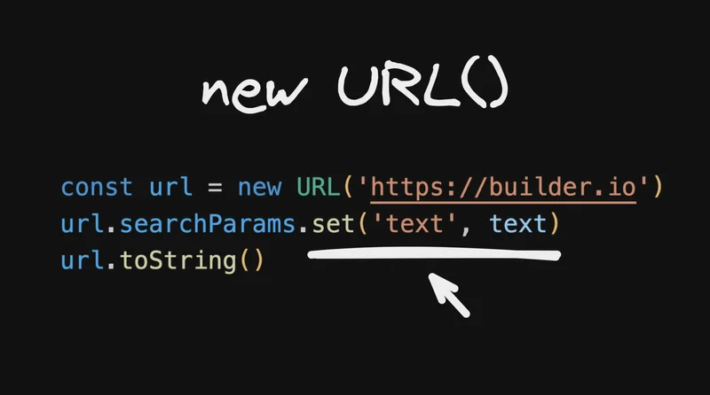 Safer URL reading and writing in modern JavaScript