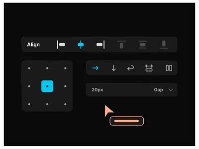 Visual editing controls