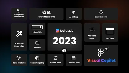 Top 14 New Builder.io Features from 2023