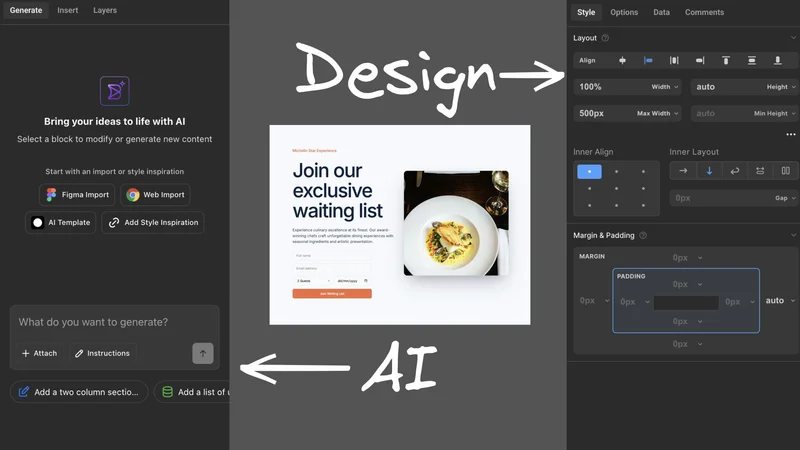 Visual Editor 3.0: Prompt, Design, and Develop on One Canvas