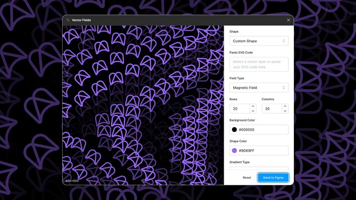 the vector fields plugin helps you create patterns out of your company's logo