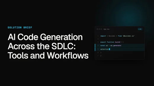 AI Code Generation Across the SDLC: Tools and Workflows