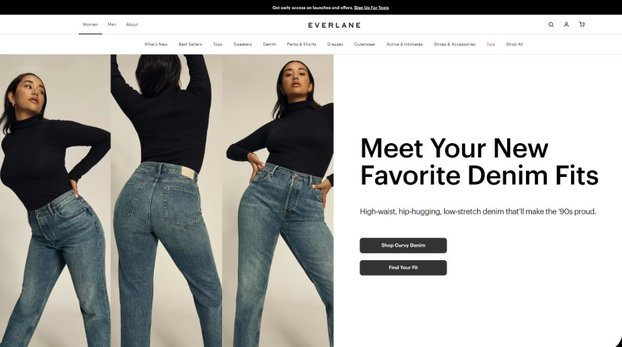 Everlane website