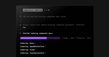 Component indexing