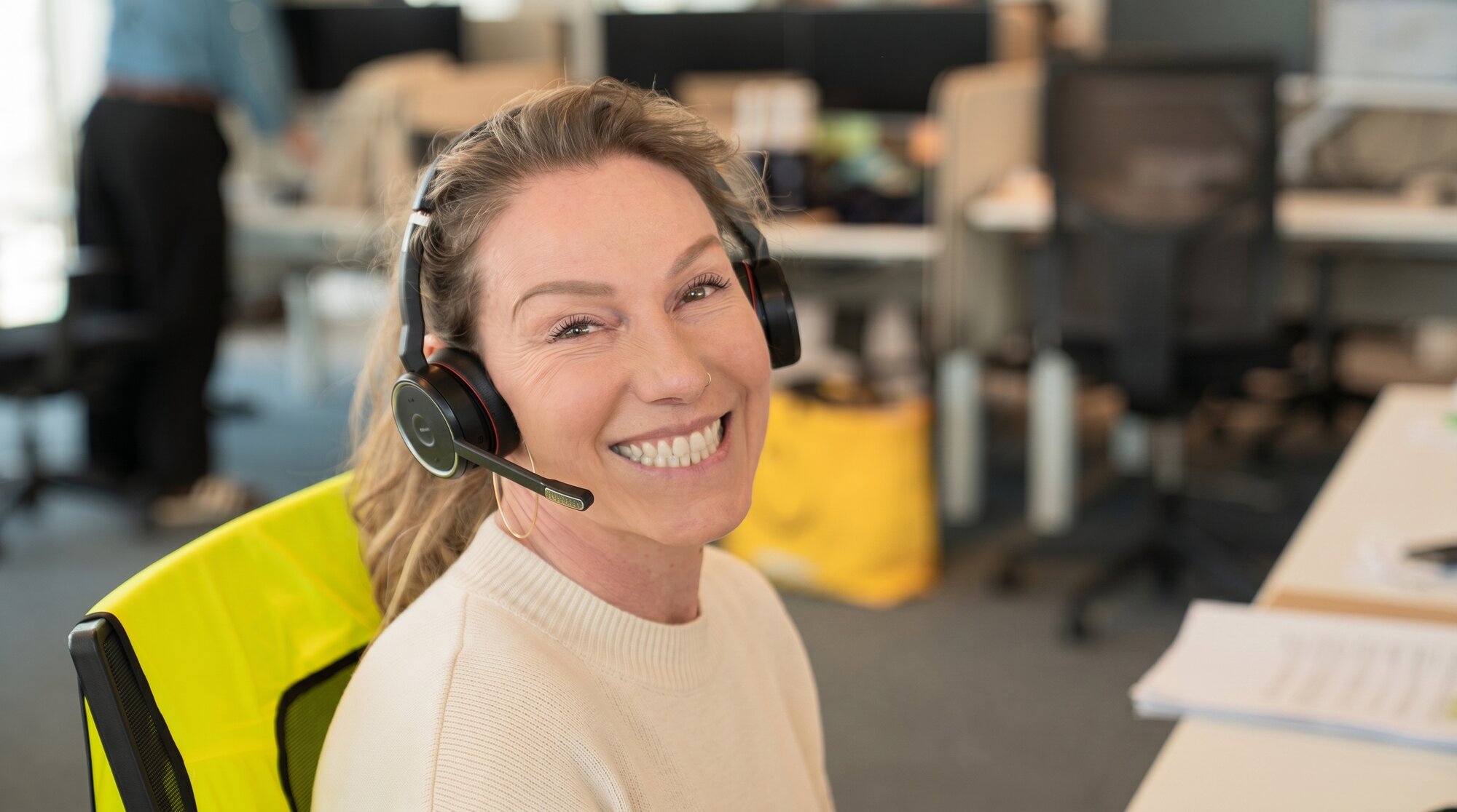 FitForMe expert tijdens een adviesgesprek