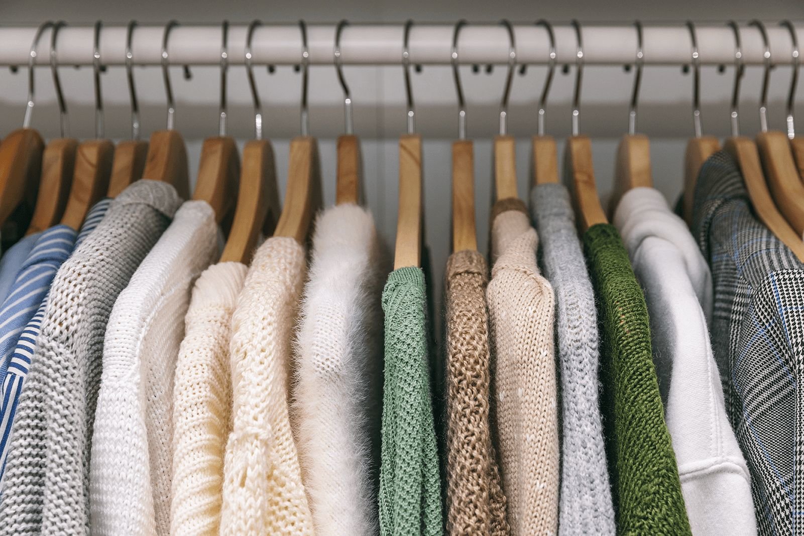 Afbeelding - Kleding in kledingkast