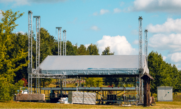 Event stage outdoor