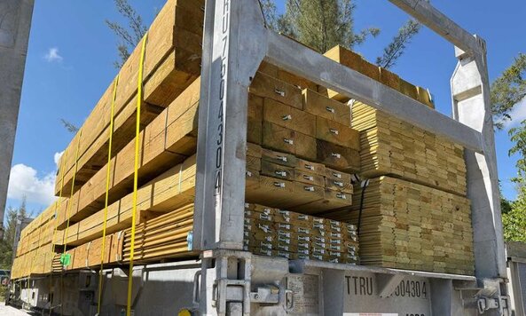lumber stack