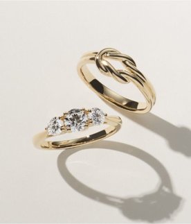 A pair of fashion rings