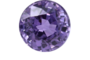 A purple gemstone