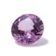 A purple gemstone