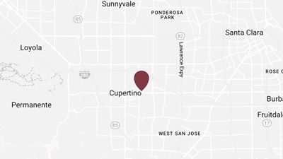 A city map of Cupertino