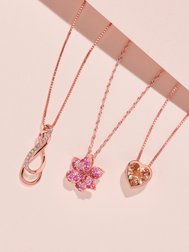 A collection of fashion pendant necklaces