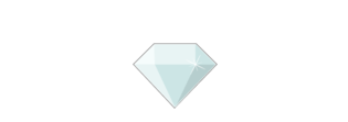 Illustration of a finished lab-grown diamond