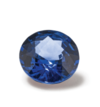 A blue sapphire