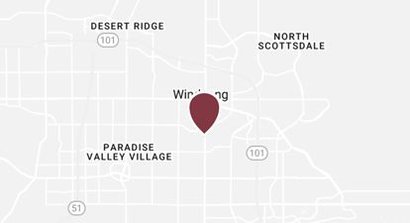 A city map of Scottsdale