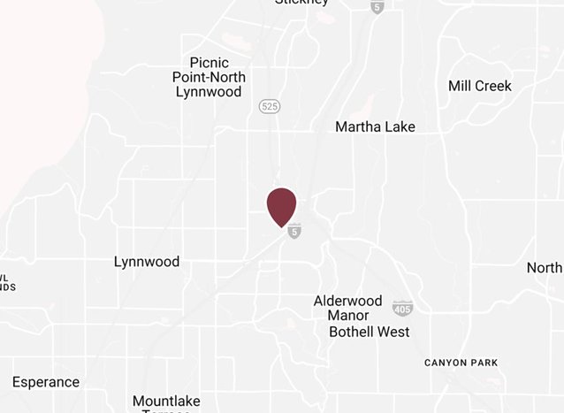 A city map of Lynnwood