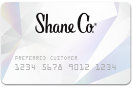 An image of a Shane Co credit card
