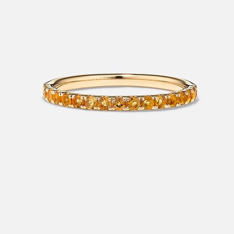 A citrine fashion band