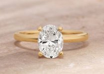 Solitaire Style Engagement Ring