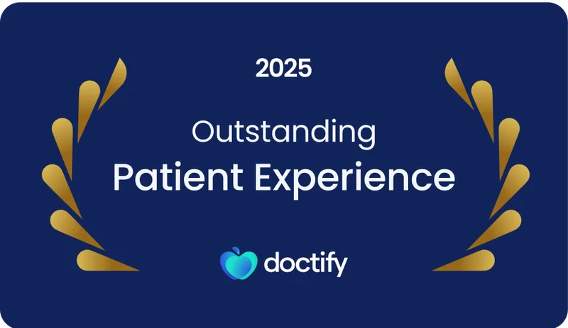 2025 Outstanding Patient Experience - Doctify Award