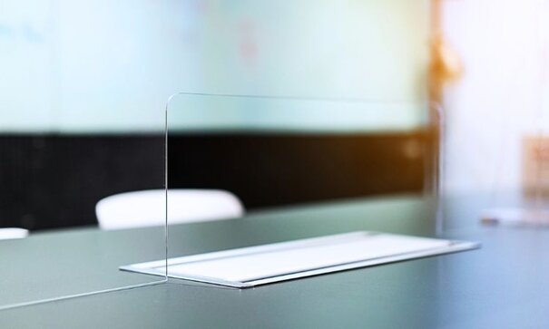 Plexiglass shade