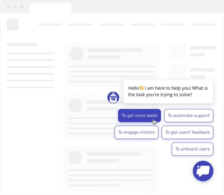 Chatbot visual builder