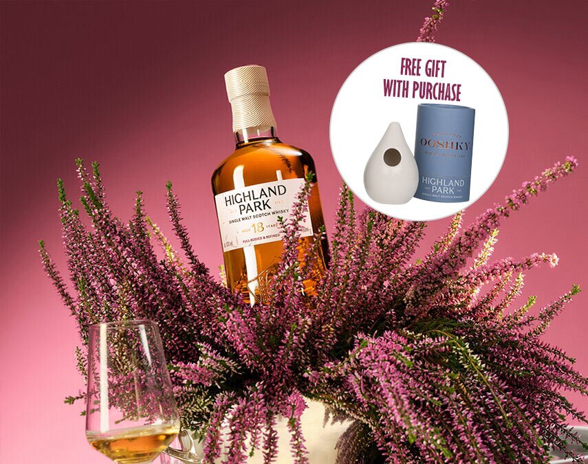 A bottle of Highland Park 18 Year Old