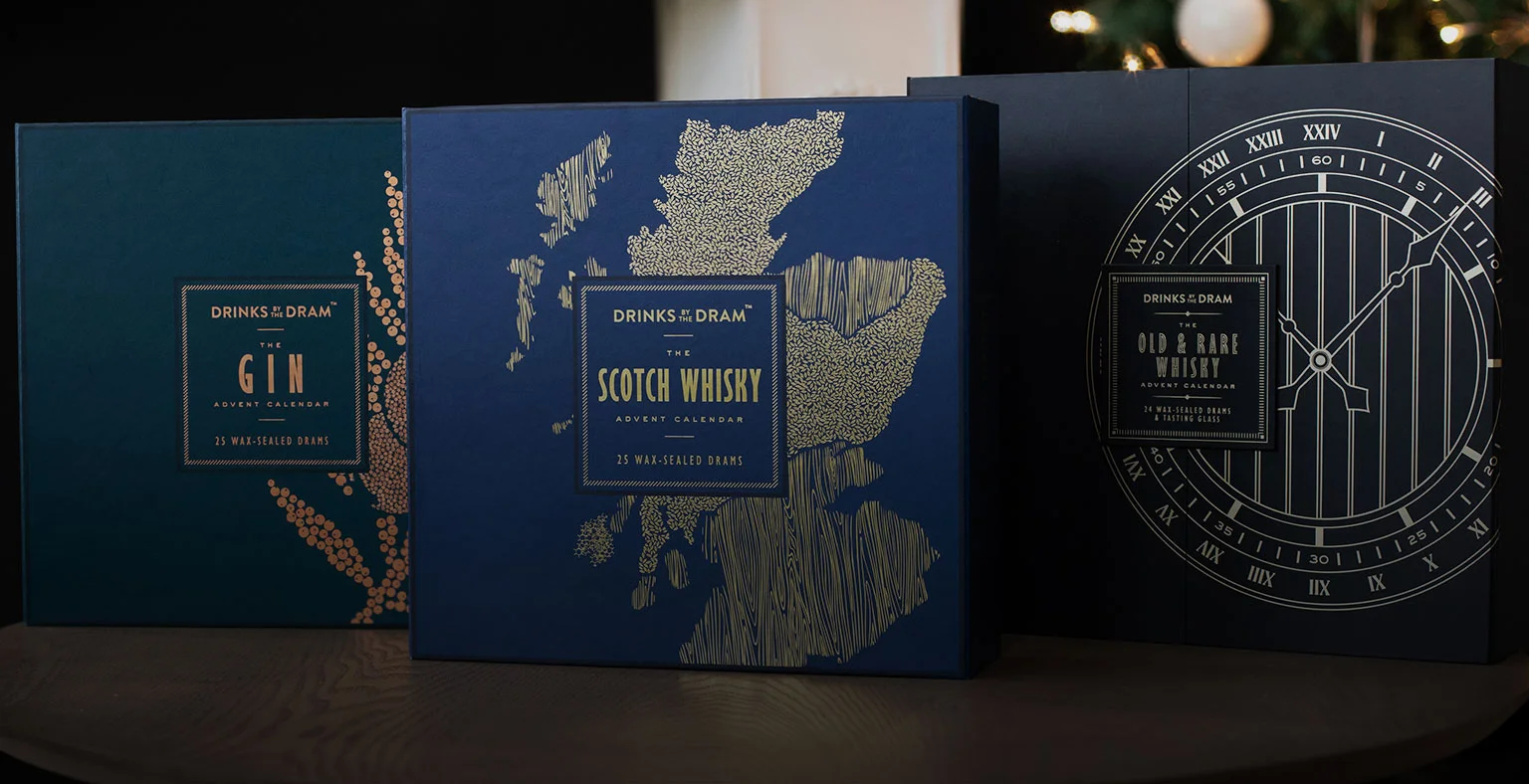 Three Master of Malt advent calendars. 