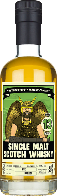 Boutique-y 13 Year Old Single Malt Scotch Whisky Bottle