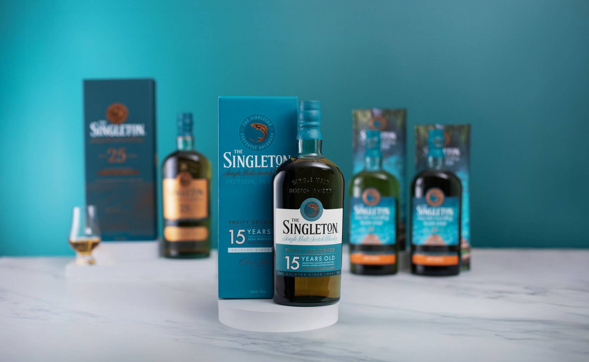 A bottle of Singleton 15