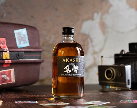 A bottle White Oak Akashi Meisei. 