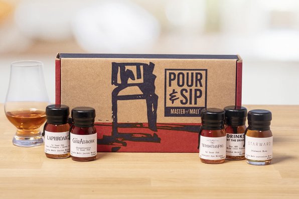 Pour & Sip whisky tasting set