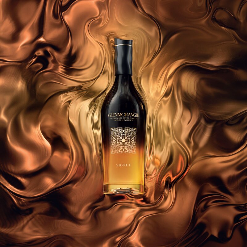 A bottle of Glenmorangie Signet